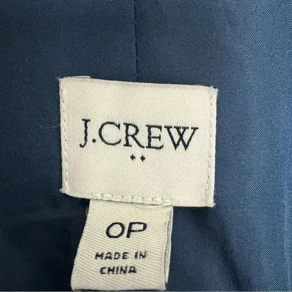 J.Crew Womens cocoon Stadium windowpane Wool blend coat size 0 petite - Picture 11 of 14